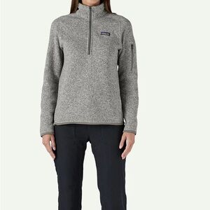 Patagonia Better Sweater 1/4 Zip, Grey (Birch) size XS
